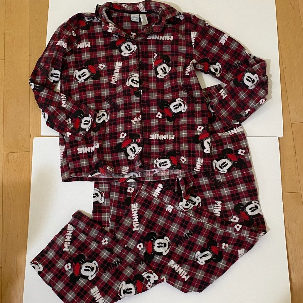 pj set, disney, adult small